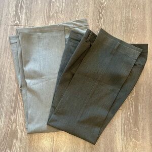 Express Gray and White Trousers